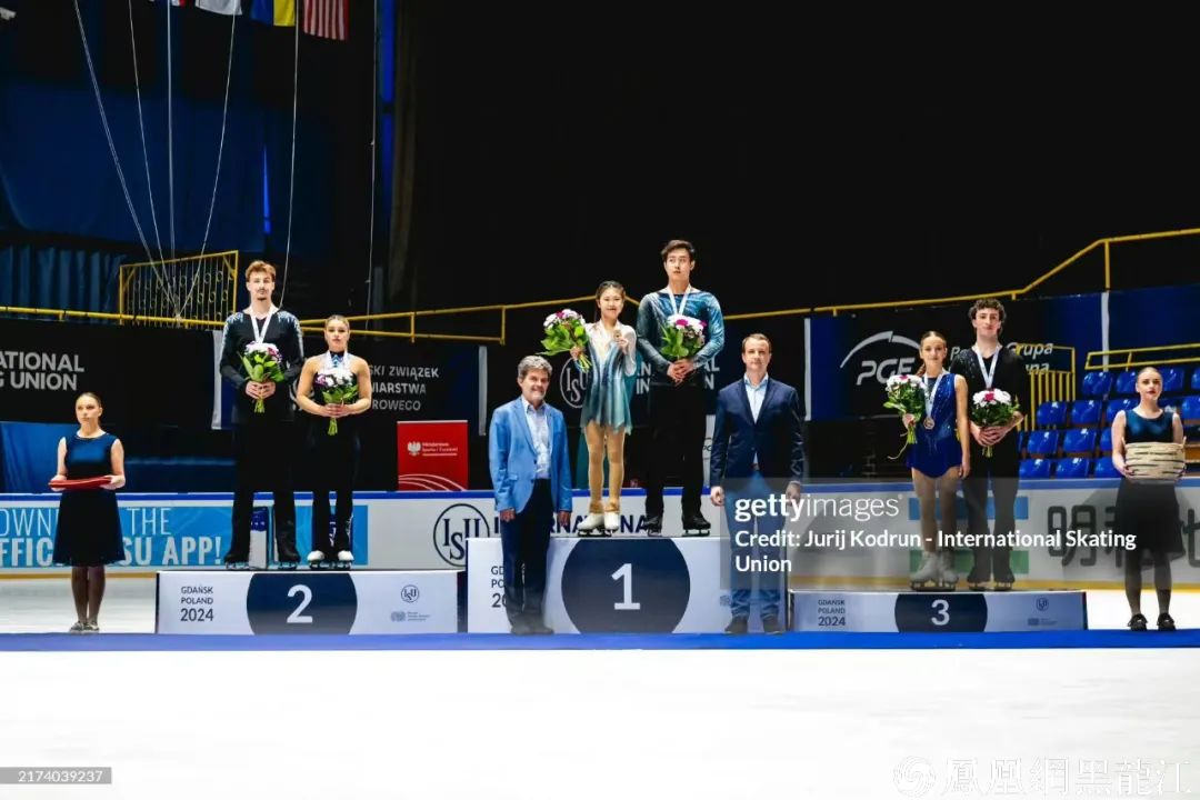 2024/2025赛季国际滑联花样滑冰青年大奖赛波兰站  张嘉轩/黄一航双人滑夺冠并晋级总决赛