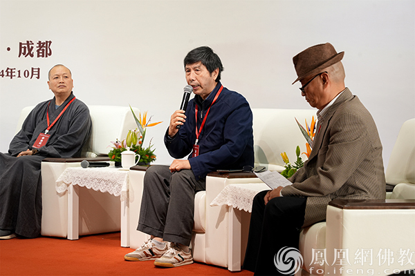 东南大学哲学与科学系教授董群（图片来源：凤凰网佛教文化）