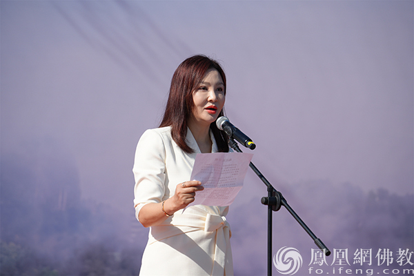 著名影视演员陶虹致辞