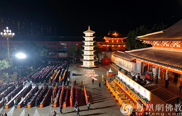 两岸一家亲!第十一届闽台佛教论坛传灯活动在福州万佛寺举行