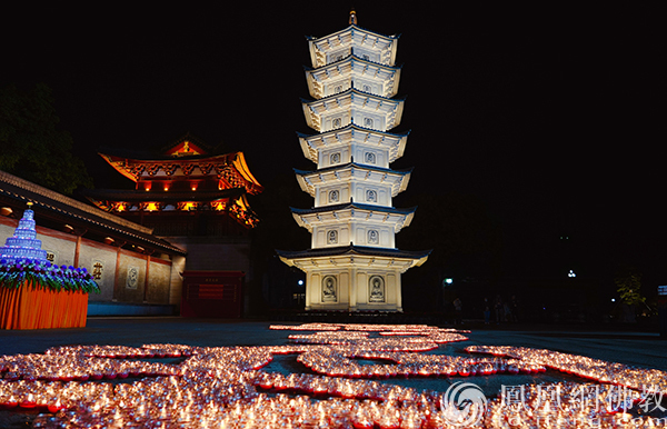 两岸一家亲!第十一届闽台佛教论坛传灯活动在福州万佛寺举行
