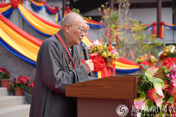 圣辉长老:佛教文化是连接过去、现在与未来的精神纽带|百花盛开 灼灼其华