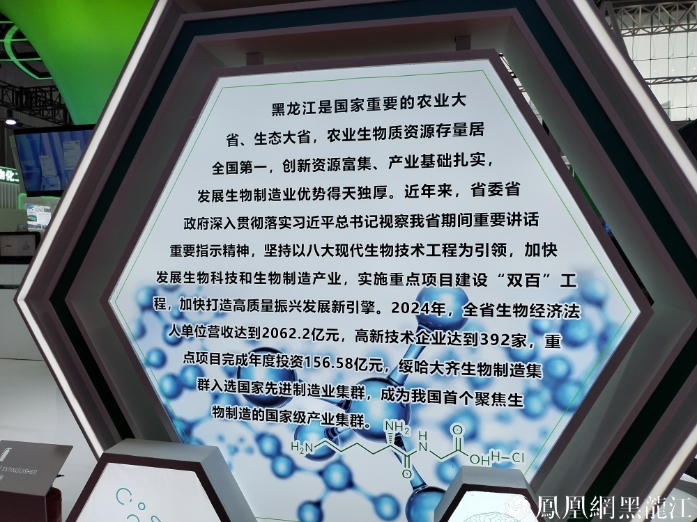 振兴龙江展区：300㎡空间展现跨越传统与未来产业图谱