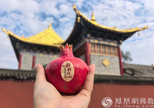 石榴花开 籽籽同心：西安广仁寺举行升国旗仪式暨民族团结进步主题活动