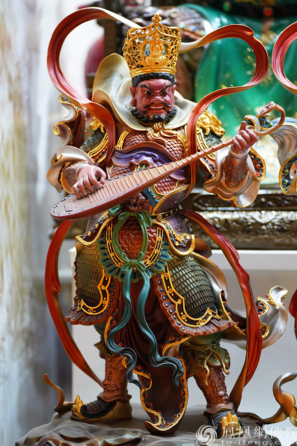 在厦门佛事用品展，遇见守护众生的四大天王