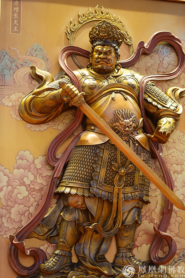 在厦门佛事用品展，遇见守护众生的四大天王