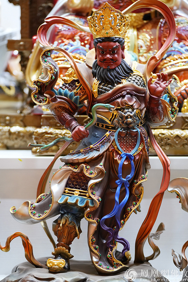 在厦门佛事用品展，遇见守护众生的四大天王