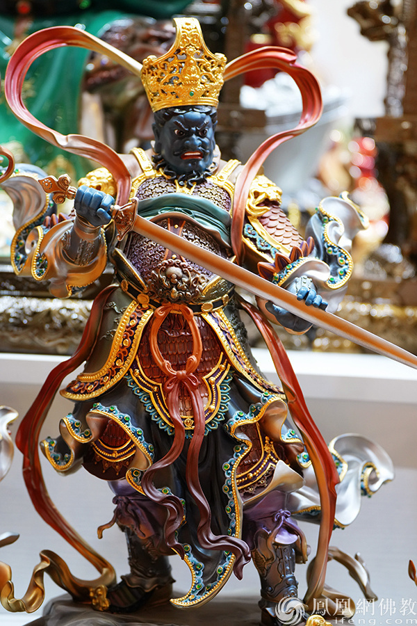 在厦门佛事用品展，遇见守护众生的四大天王