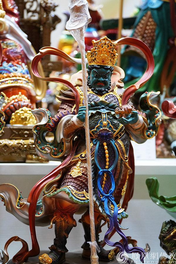 在厦门佛事用品展，遇见守护众生的四大天王