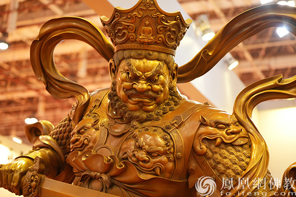 在厦门佛事用品展，遇见守护众生的四大天王