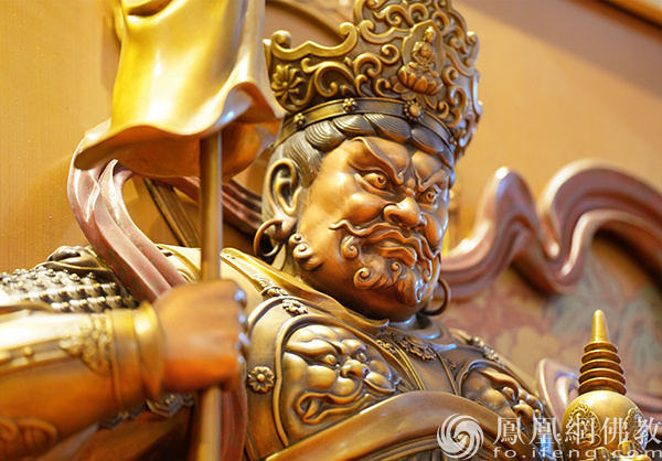在厦门佛事用品展，遇见守护众生的四大天王