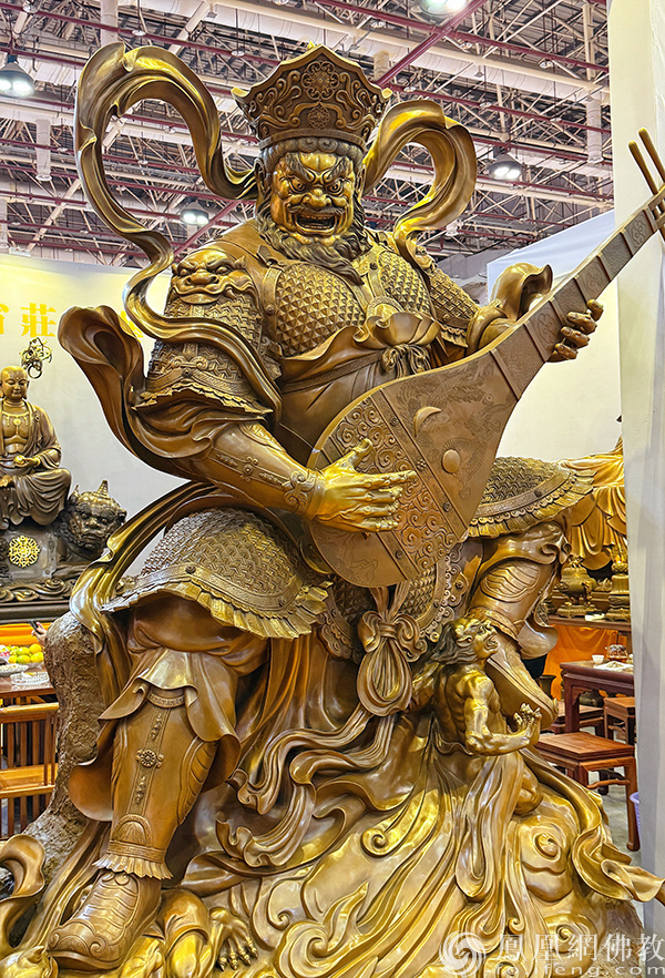 在厦门佛事用品展，遇见守护众生的四大天王