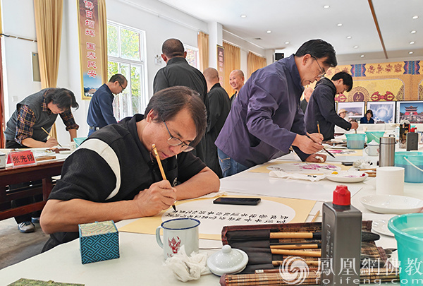 书画笔会活动现场
