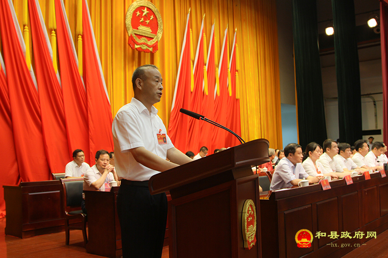 安徽和县县长获补缺汪强去代转正