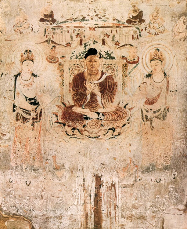龙居寺壁画图片