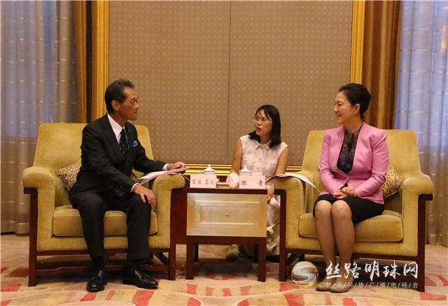 陈青晤日本秋田电视台台长 冀开展广泛合作交流_甘肃频道_凤凰网