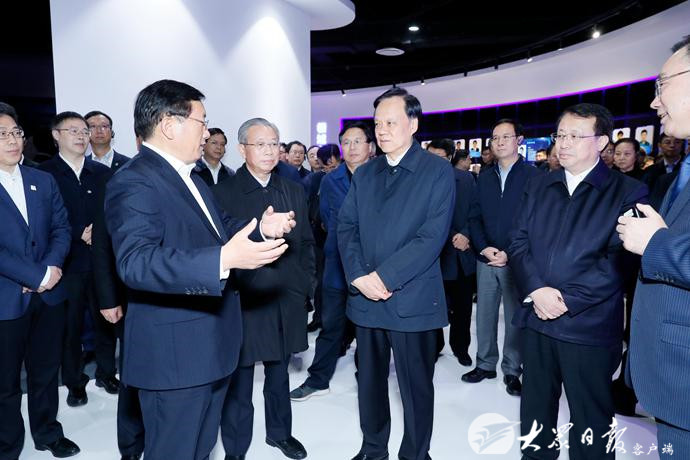 重庆市党政代表团在山东考察鲁渝扶贫协作