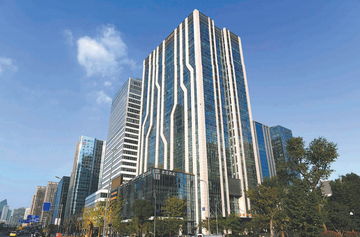 南部商务区的欧洲华商大厦.