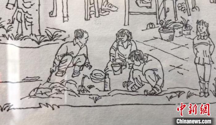 从前日色变得慢 画家钢笔绘生活长卷感悟乡愁