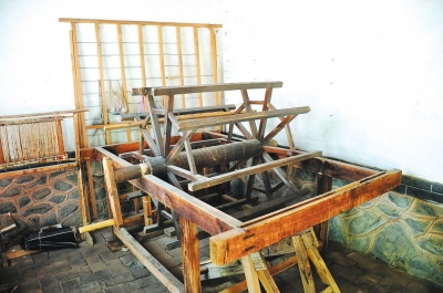 明清时期的城河村纺织机