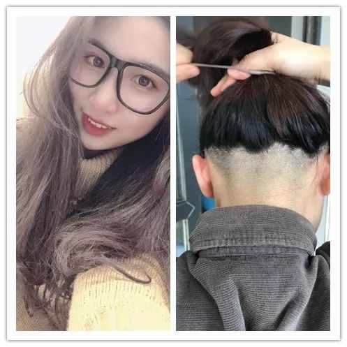 长发剃光头 长发剃光头画法