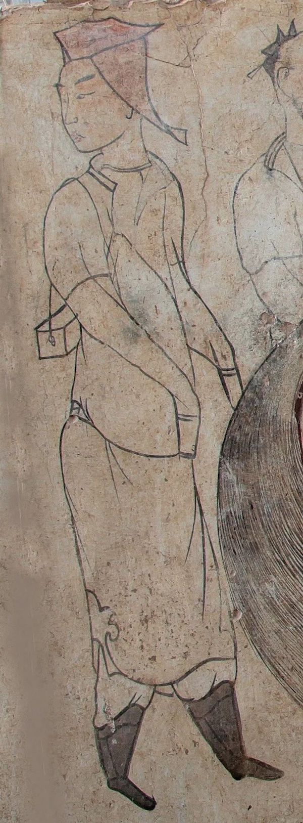 女性为啥钟爱挎包？中古壁画陶塑