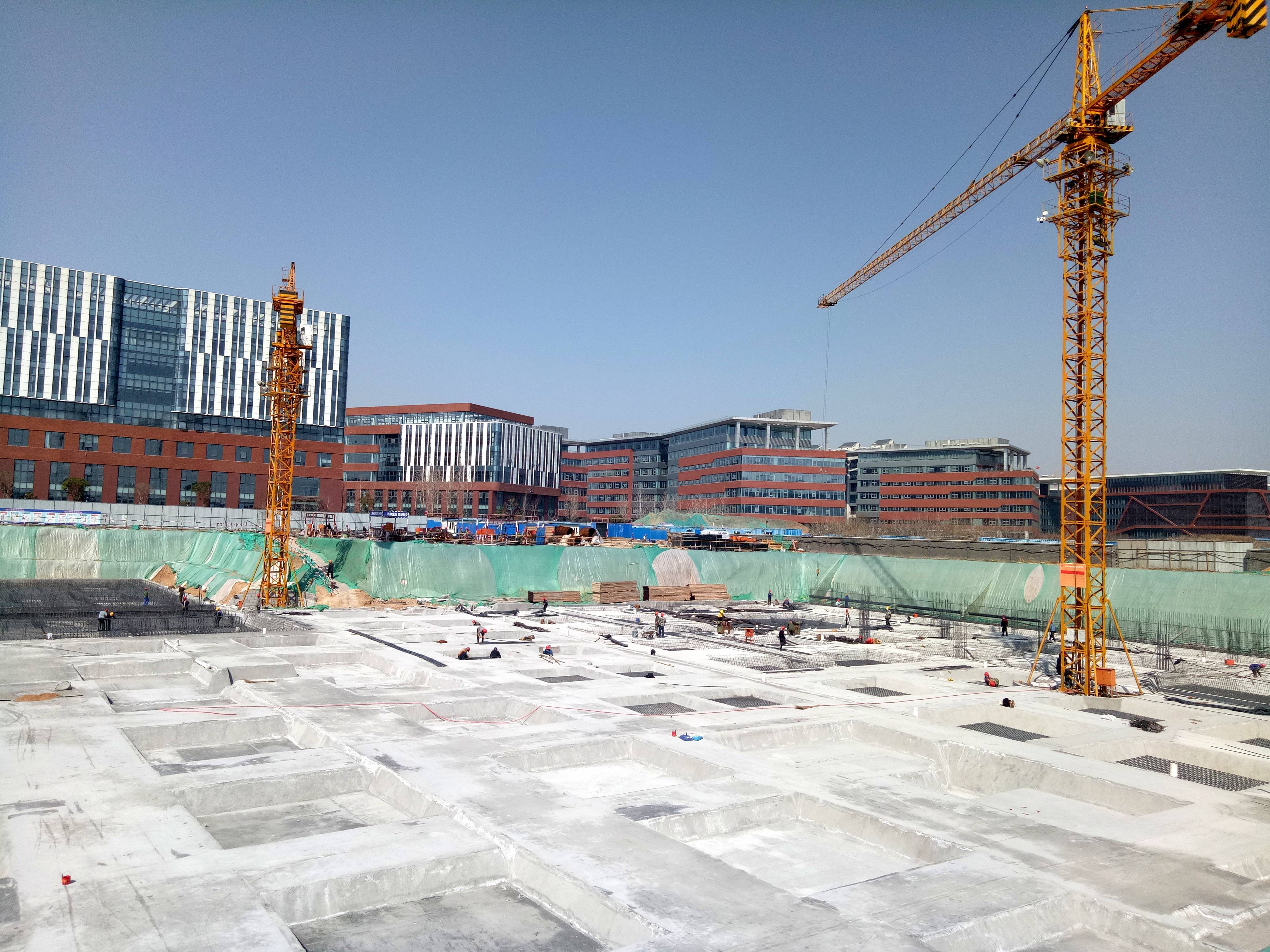 抢工期赶进度!桓台县齐鲁创智谷二期项目有序推进