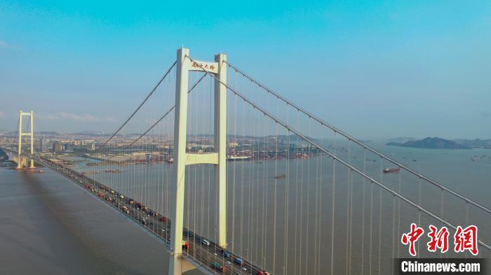 南沙大桥通车一周年成为珠江口主要过江通道