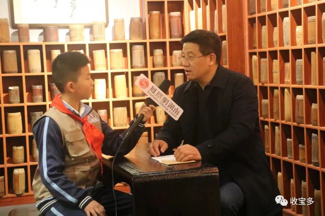 凤凰“宝”贝小记者采访米升博物馆馆长杨杰
