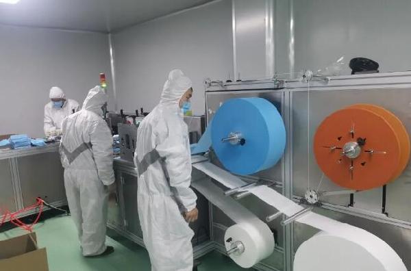 口罩:河北南皮:企业跨界增产口罩