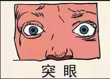 什么眼球突出眼睛肿痛居然是甲亢