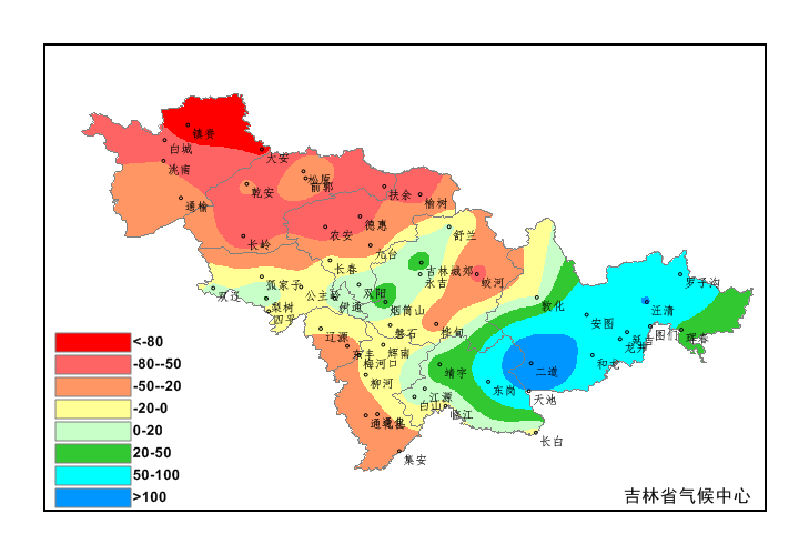 今春吉林省西部地區發生乾旱可能性較大