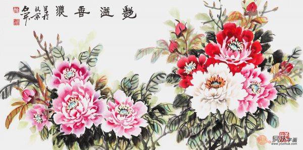 富贵花开冠群芳 品读当代画家石开的写意牡丹艺术 山东频道 凤凰网