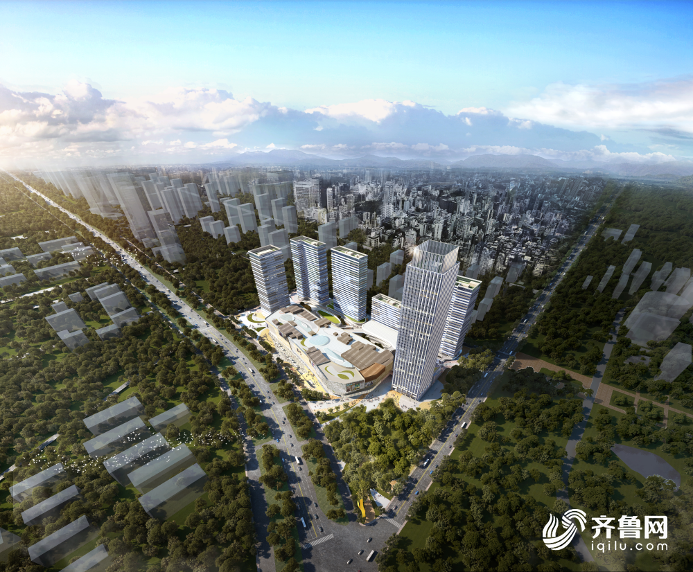 390米城市地标日照海韵广场楼宇主体预计十月份开工建设