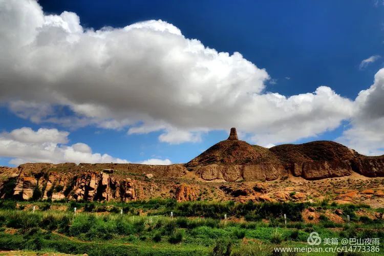 古丝绸之路中段的这座小县城 美得令人心旷神怡