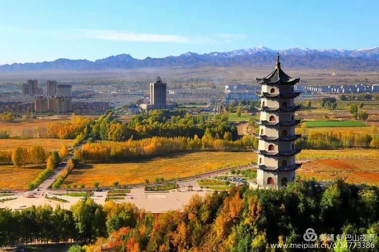 古丝绸之路中段的这座小县城 美得令人心旷神怡