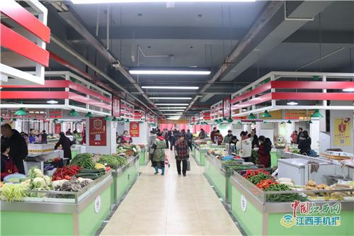 「农贸市场」狠下“绣花”功夫 萍乡西门市场“靓丽”变身