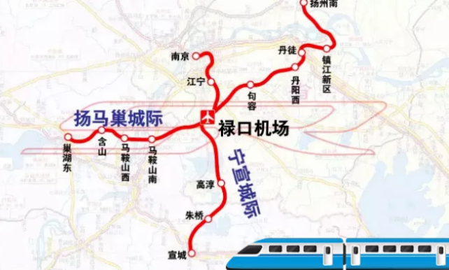 剛剛開工馬鞍山高速鐵路網將又添新成員