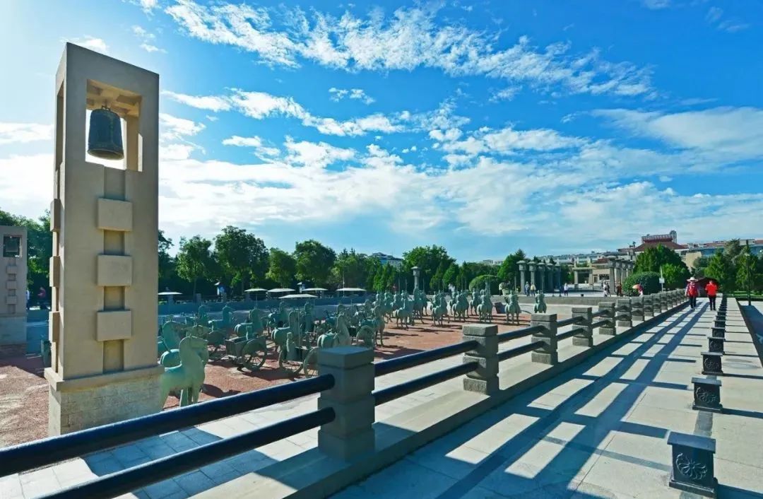 中国旅游标志马踏飞燕出自武威雷台汉墓 享誉世界