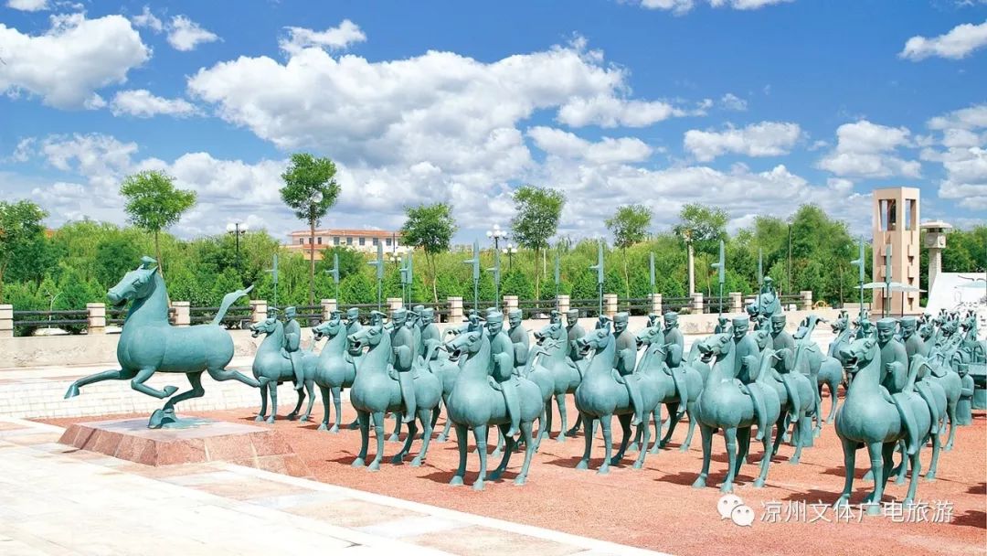 中国旅游标志马踏飞燕出自武威雷台汉墓 享誉世界