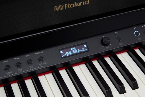 roland羅蘭發佈全新中文操作顯示電鋼琴hp701