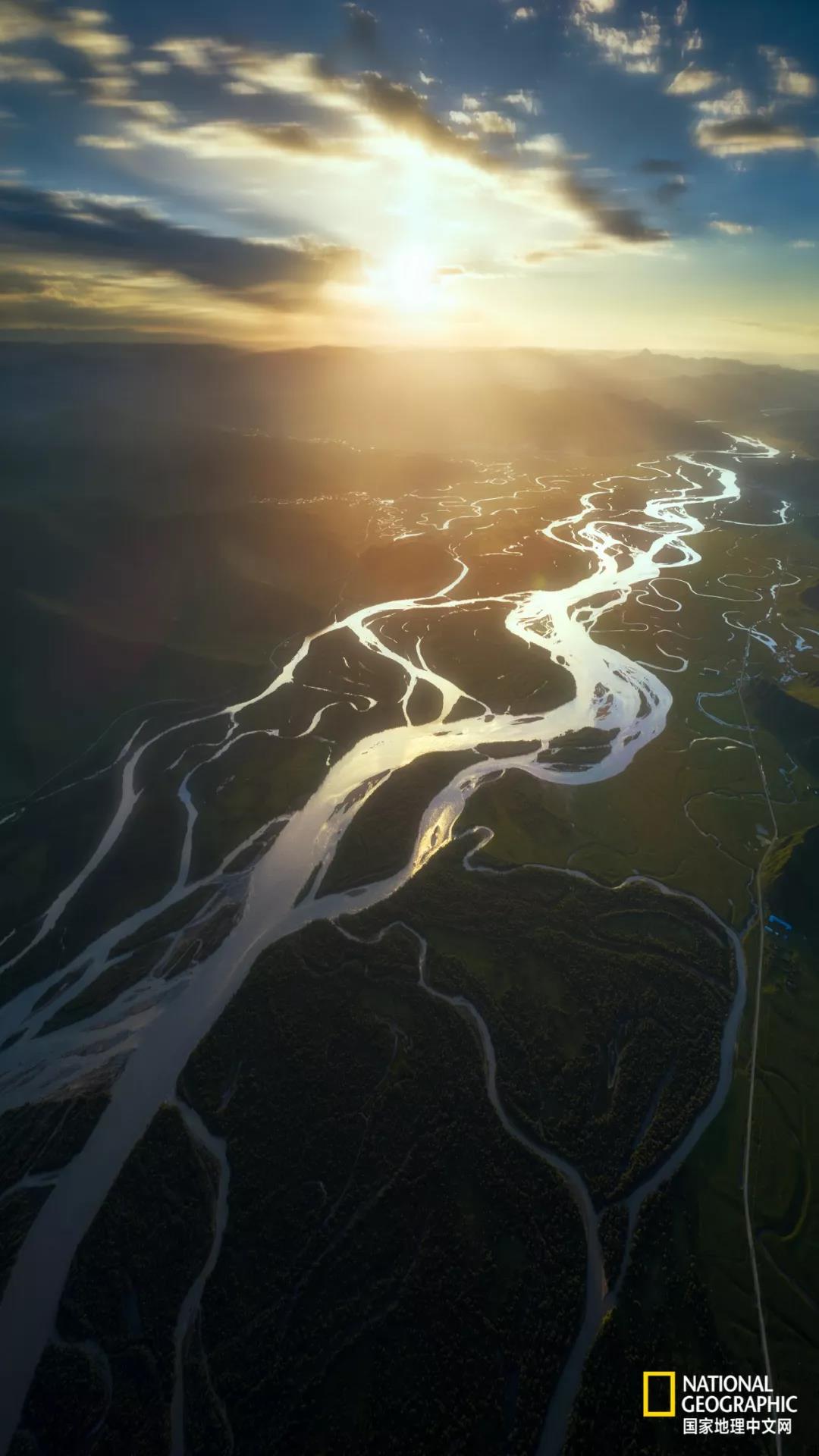 壮美大片黄河甘肃段登上美国国家地理