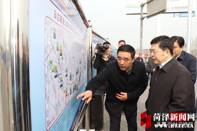 战疫情保工期比贡献”创先争优劳动竞赛系列报道---日兰高速公路巨野西至菏泽段改扩建工程有序推进