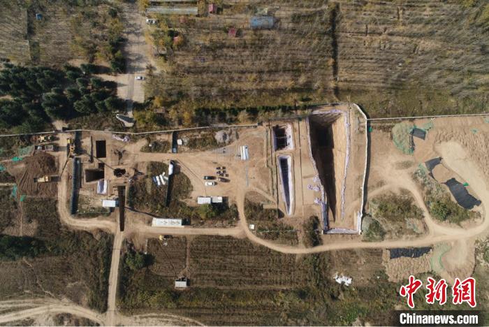 M1-M4关系图。西安市文物保护考古研究院供图