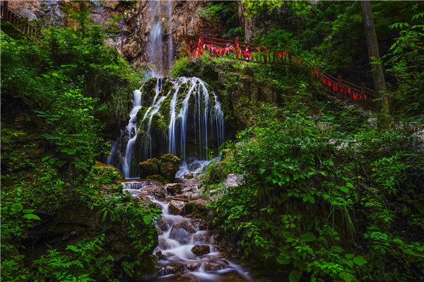 綠水青山變金山銀山欒川王府竹海景區讓村民發上旅遊財