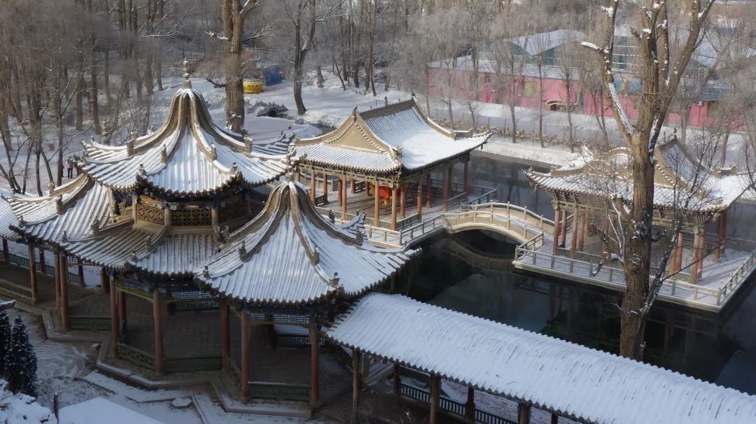 永昌北海子公园"重装"升级 整容加滤镜摇身变"新宠"