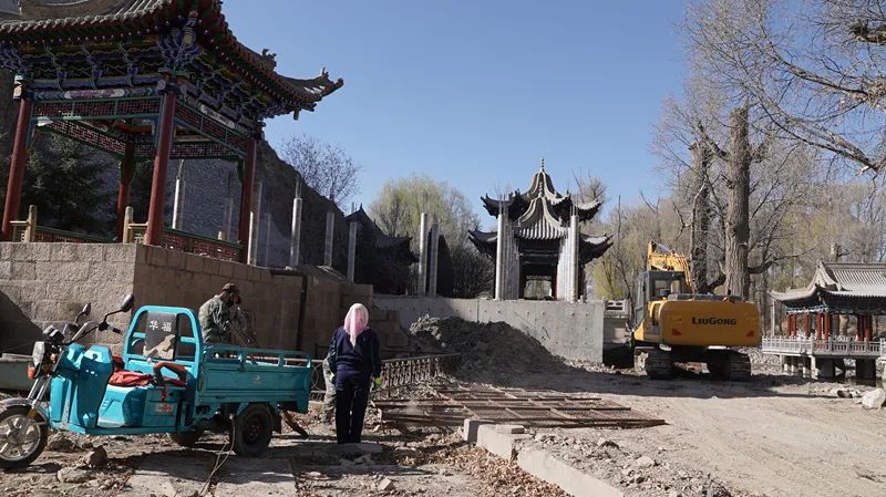 永昌北海子公园"重装"升级 整容加滤镜摇身变"新宠"