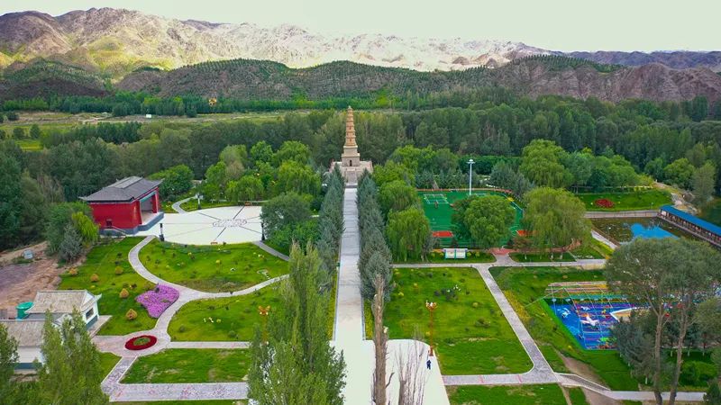 永昌北海子公园"重装"升级 整容加滤镜摇身变"新宠"