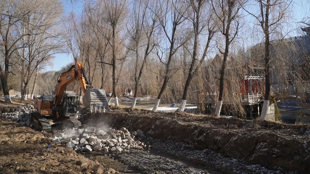 永昌北海子公园"重装"升级 整容加滤镜摇身变"新宠"