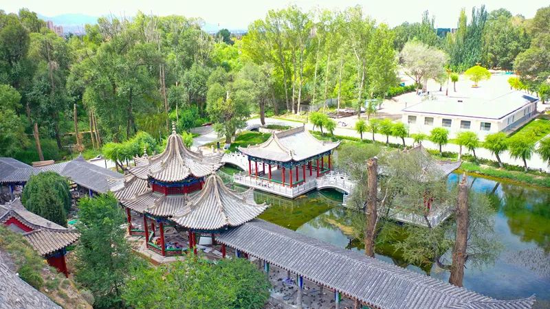 永昌北海子公园"重装"升级 整容加滤镜摇身变"新宠"